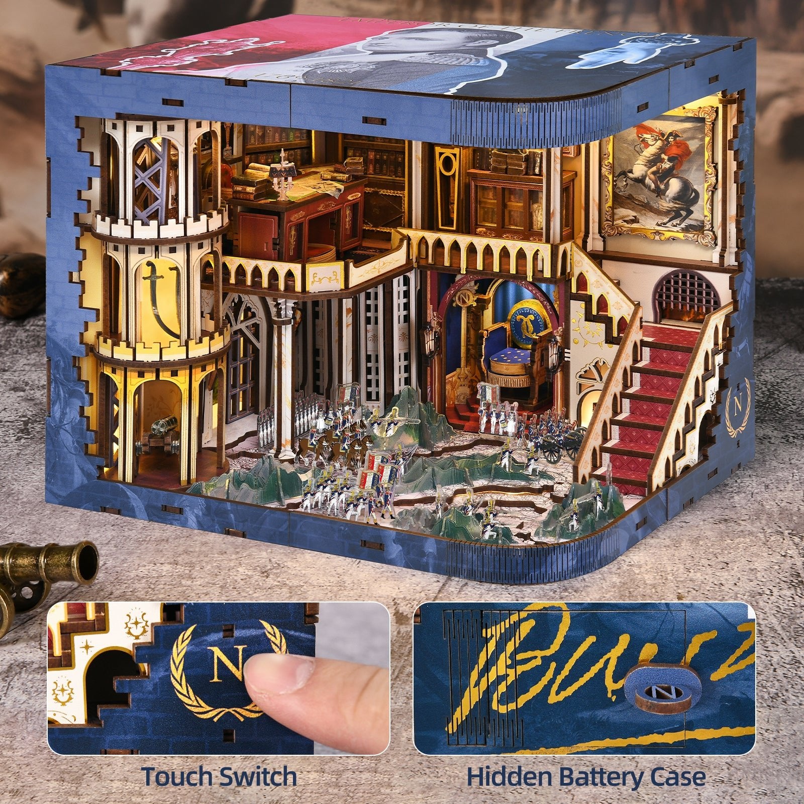 Napoleon Max - DIY Book Nook Kit - NookFan
