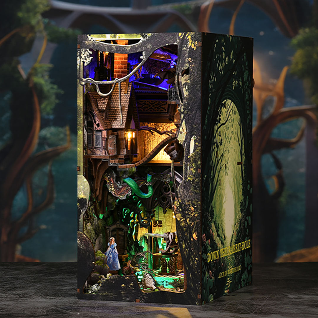 Alice's Rabbit Hole -  Book Nook Kit