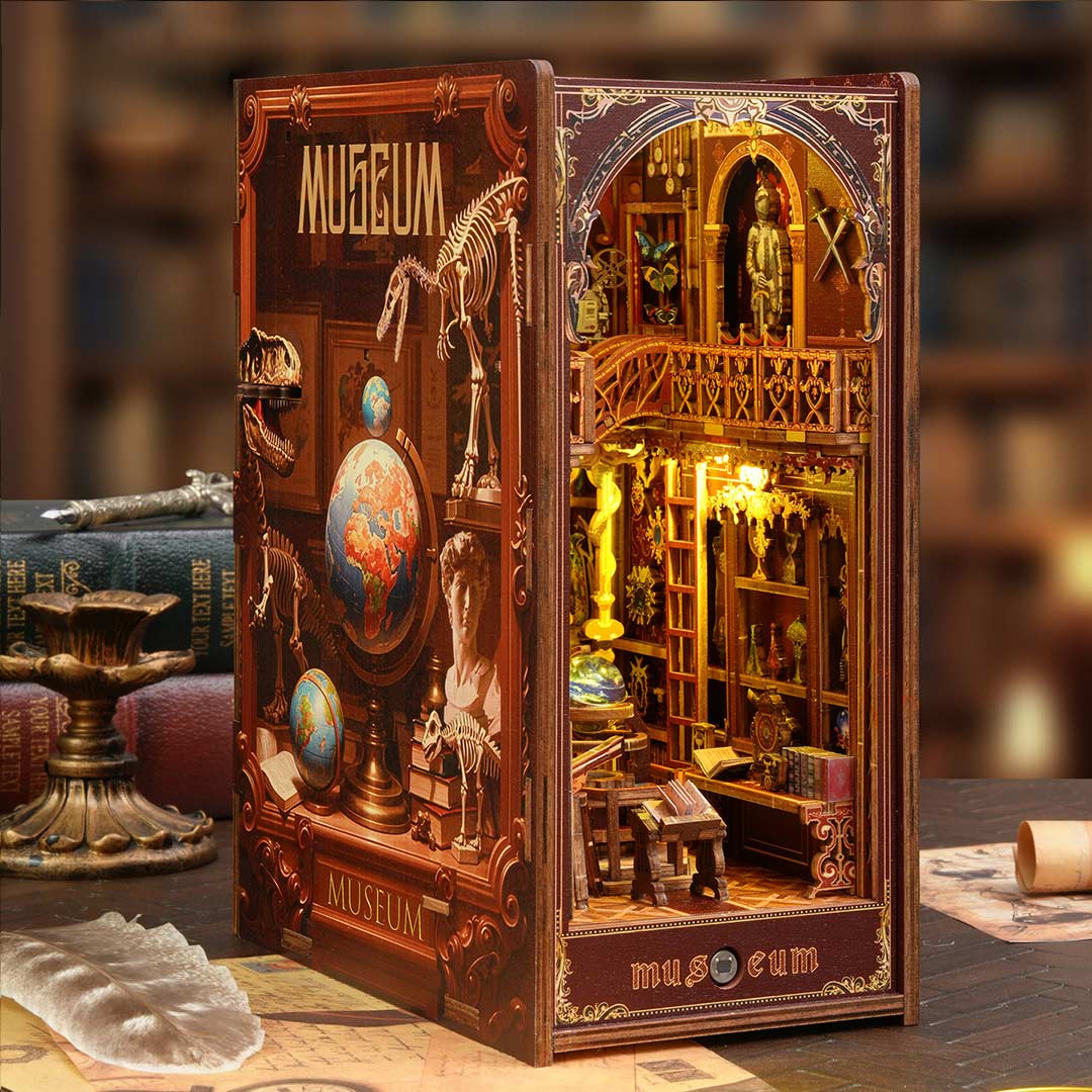 Century Museum - DIY Book Nook Kit - NookFan