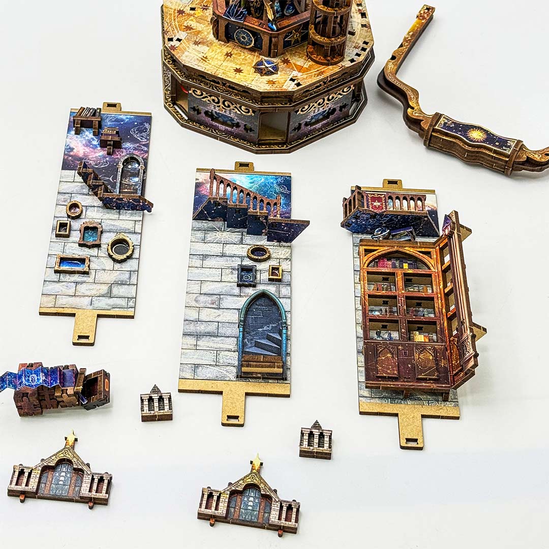 Lantern of Galaxy -  3D Wooden Puzzle