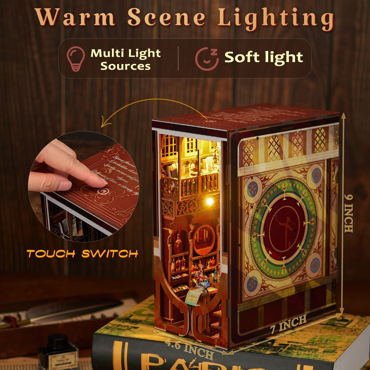 Roaring Twenties Speakeasy - DIY Book Nook Kit - NookFan