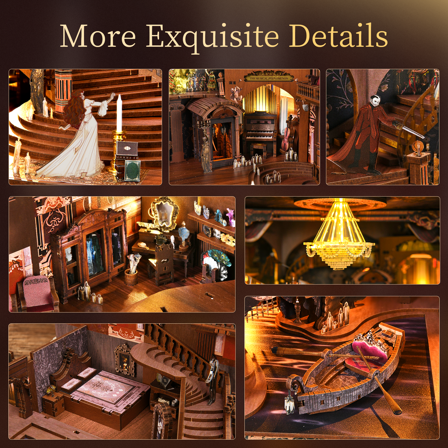 Phantom of the Opera Max - DIY Book Nook Kit