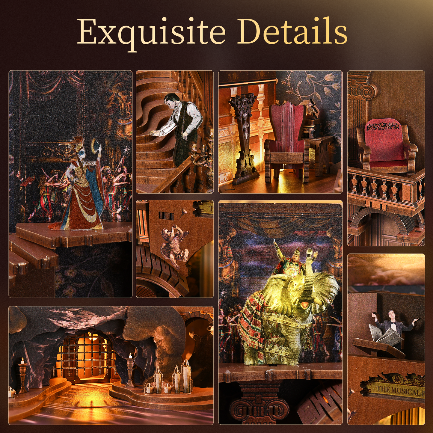 Phantom of the Opera Max - DIY Book Nook Kit