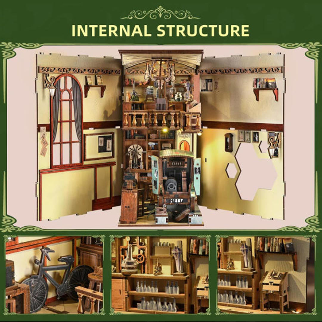 The Radium Lady - DIY  Book Nook Kit