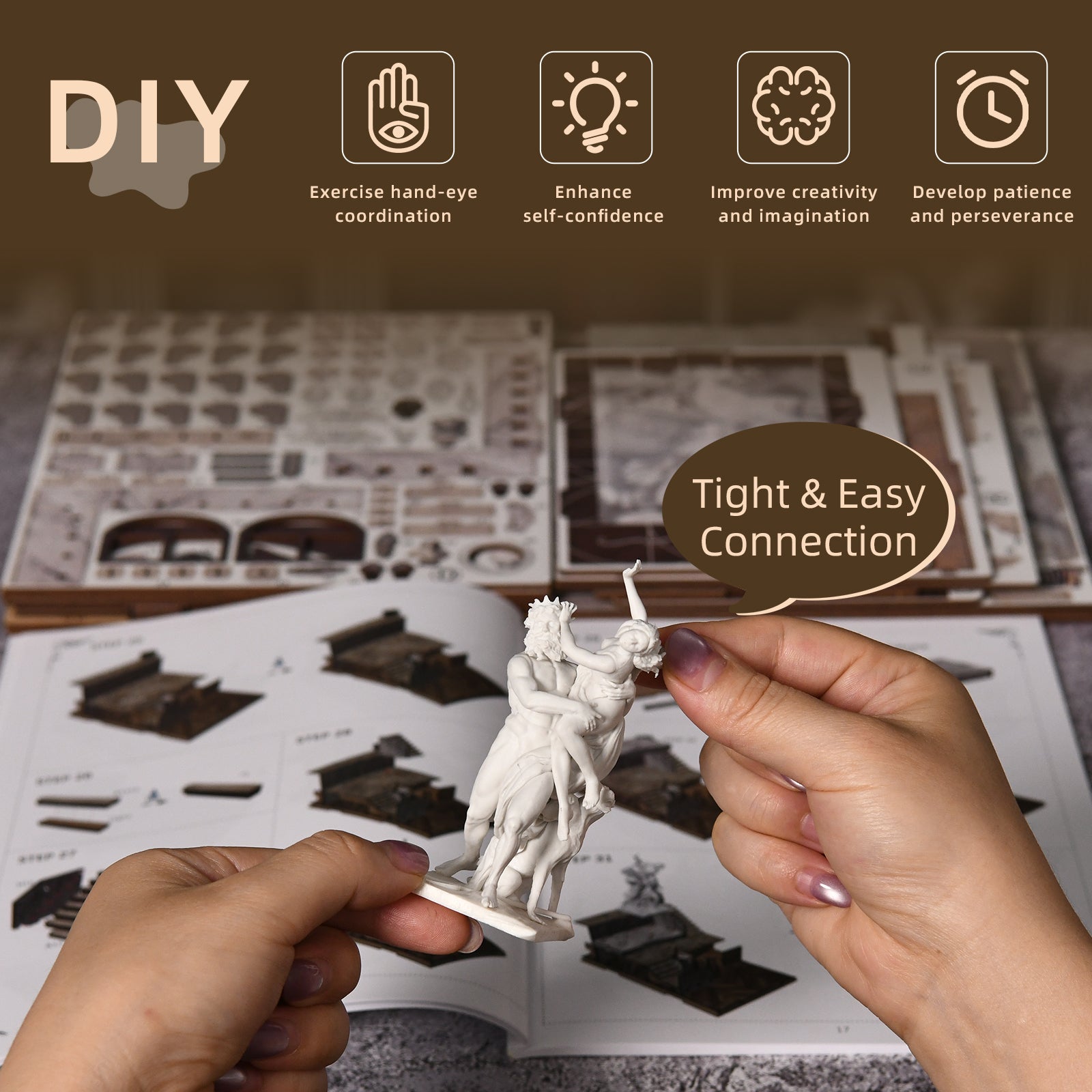 Bernini's Workshop - DIY Book Nook Kit - NookFan