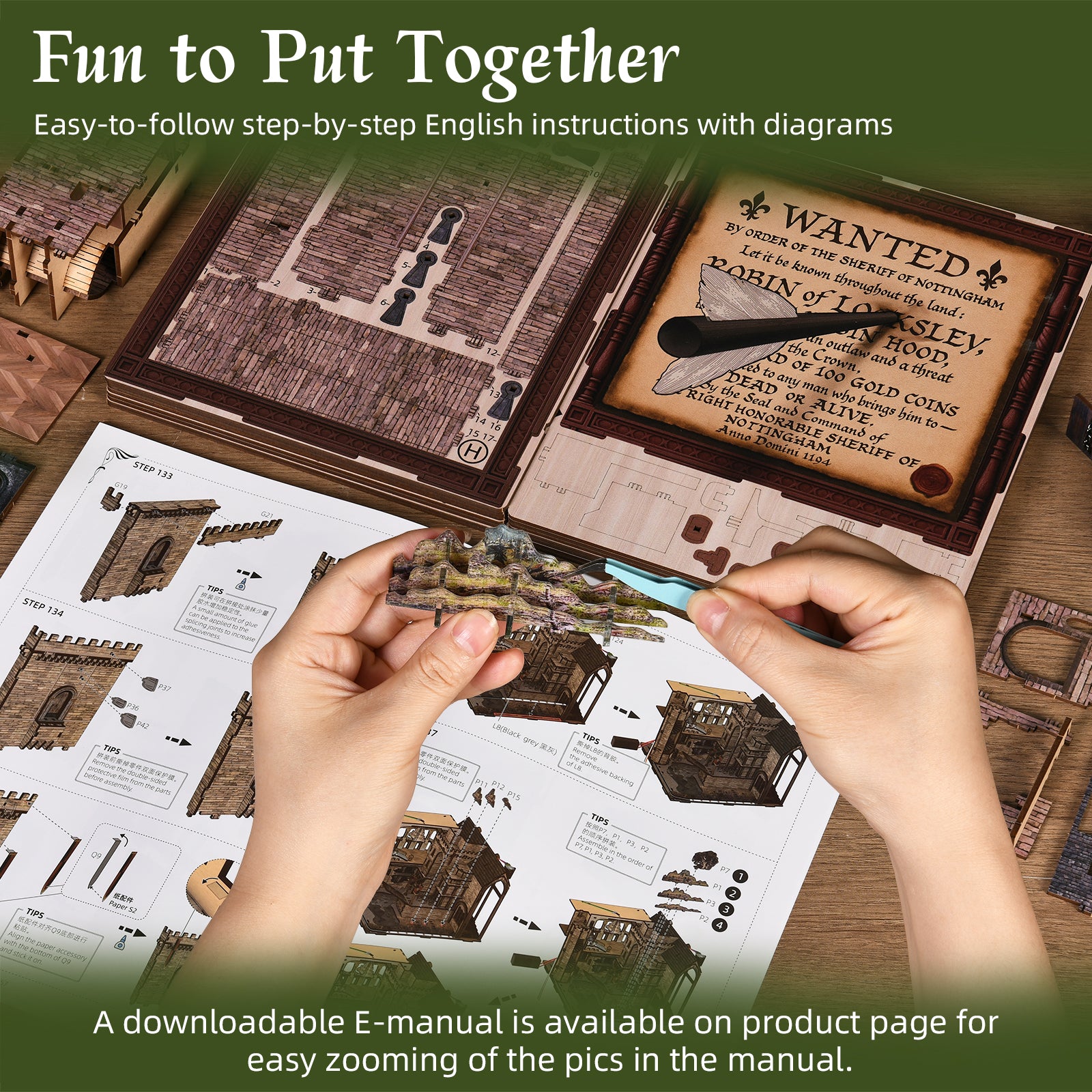 Robinhood - DIY Book Nook Kit - NookFan