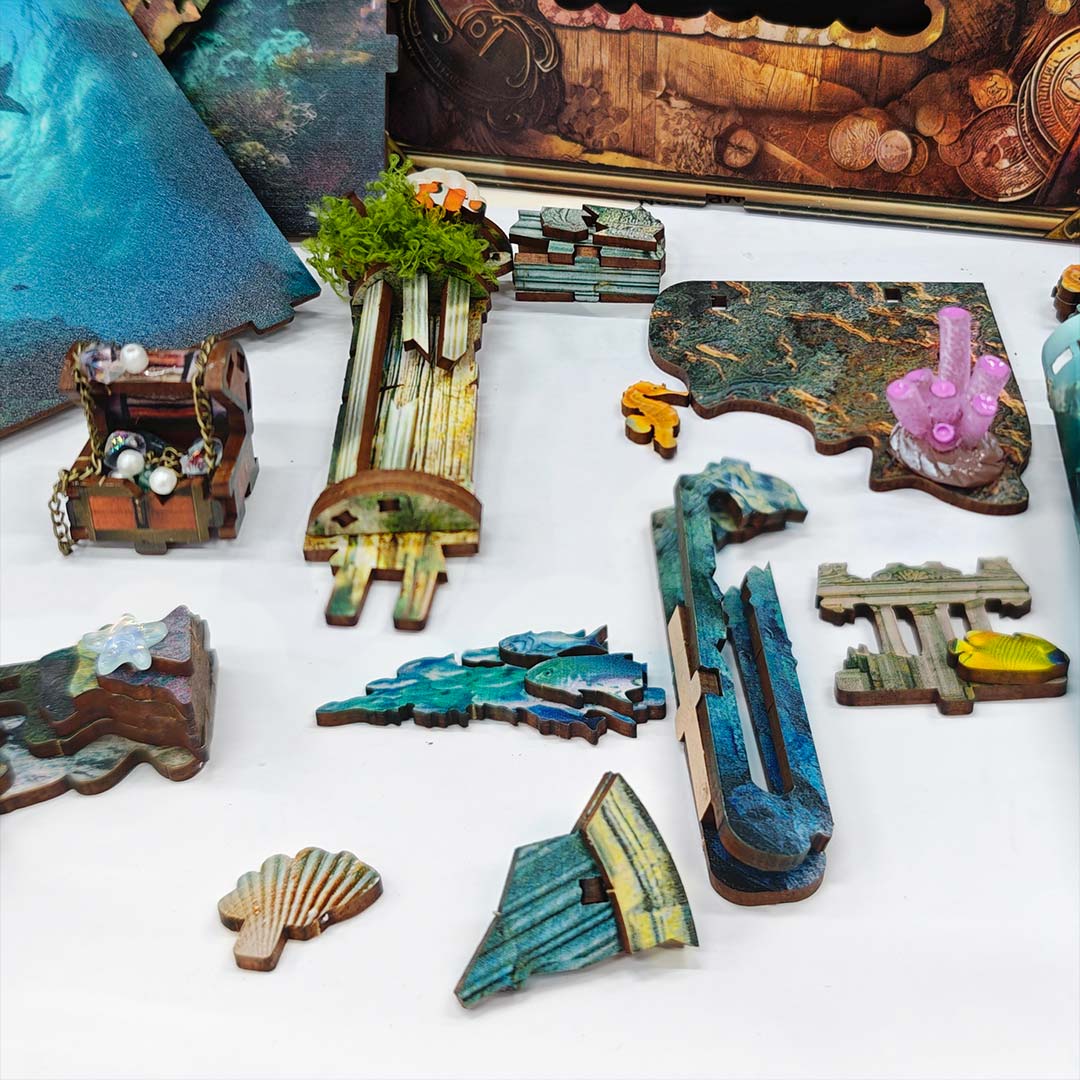 Atlantis Deep Sea DIY Book Nook - NookFan