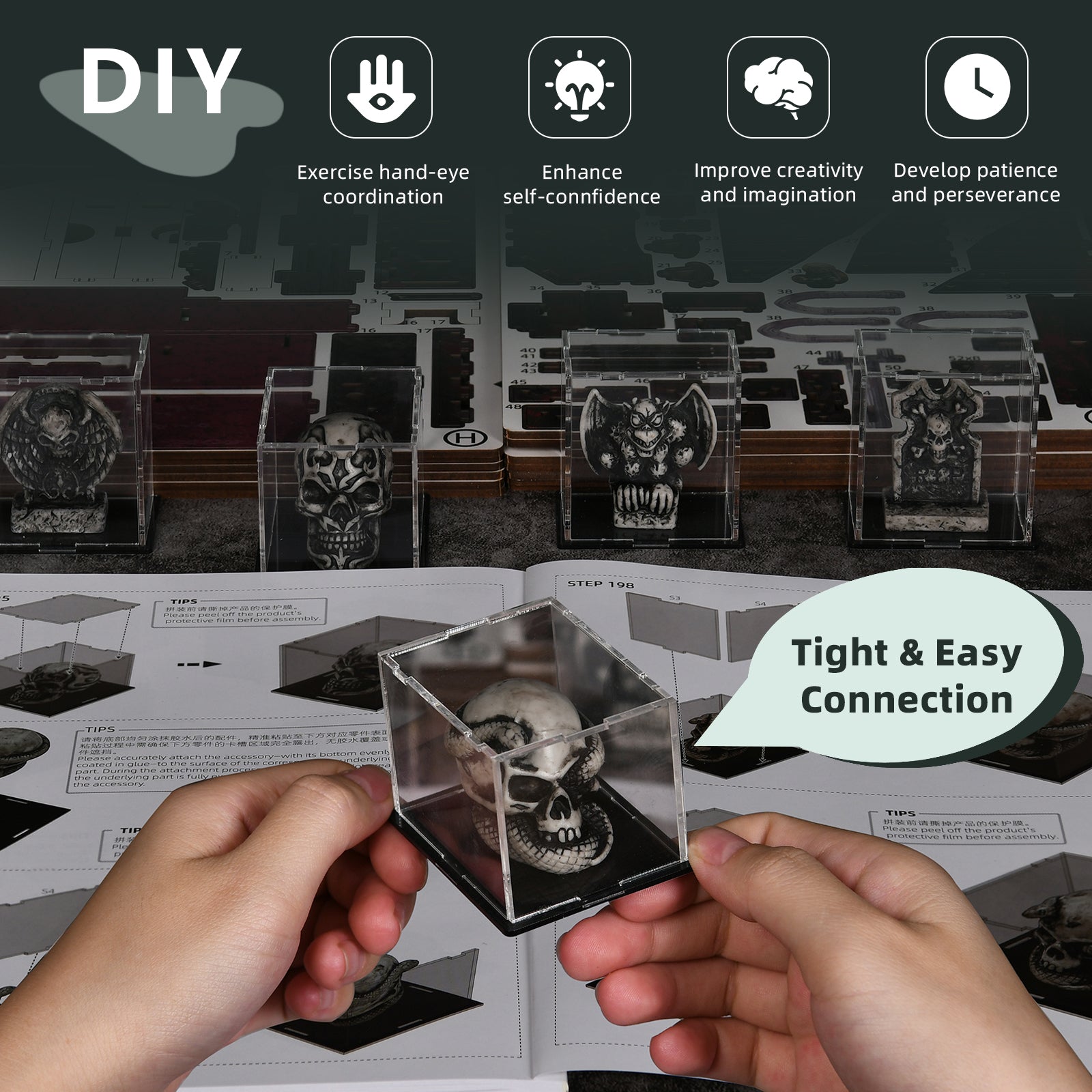 Haunting Relics - DIY Book Nook Kit - NookFan