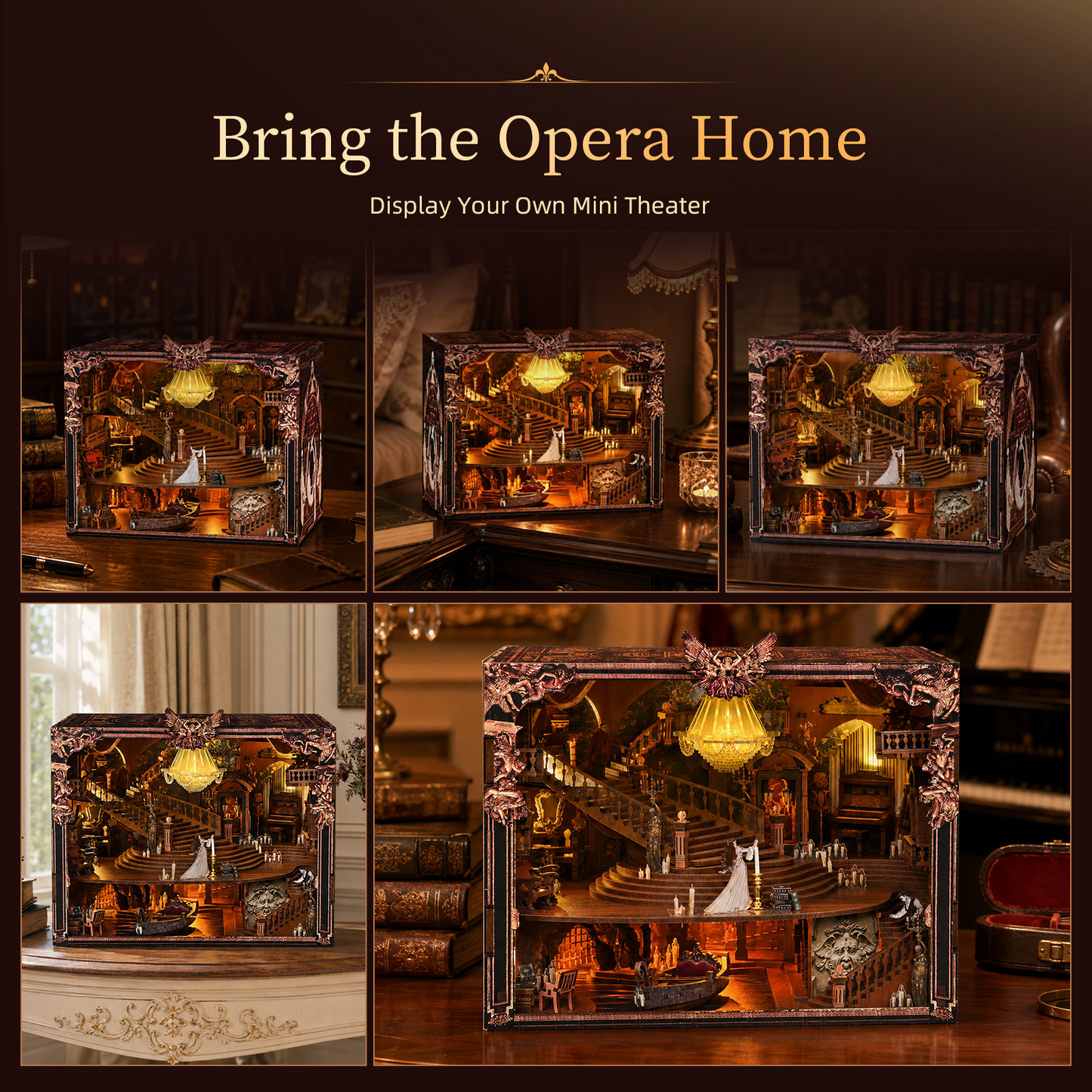 Phantom of the Opera Max - DIY Book Nook Kit