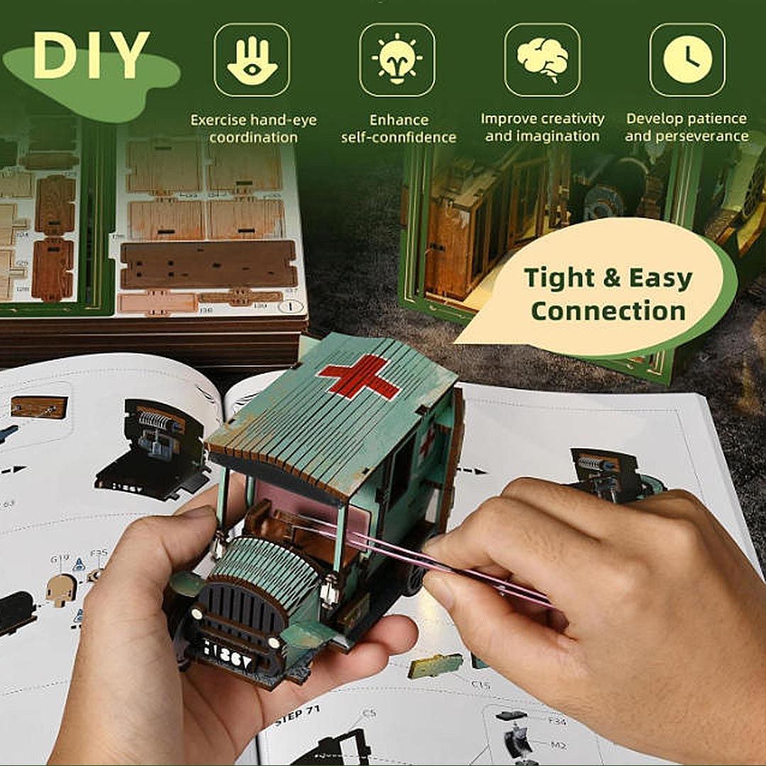 The Radium Lady - DIY  Book Nook Kit