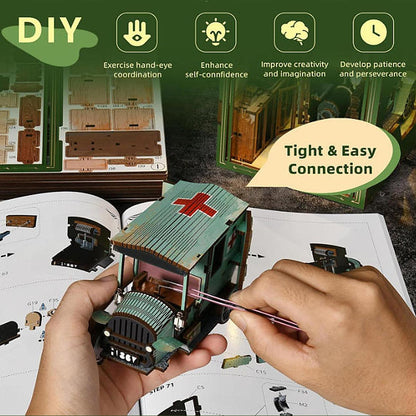 The Radium Lady - DIY  Book Nook Kit