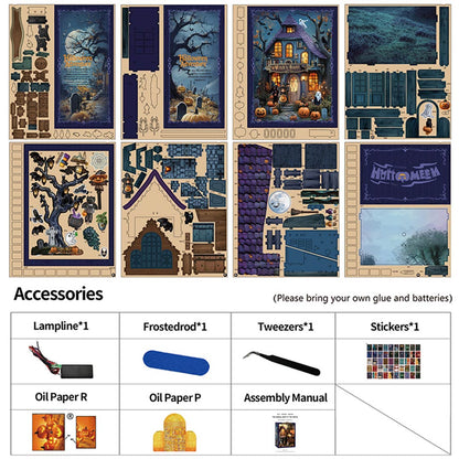 Magical Castle Night - DIY Book Nook Kit