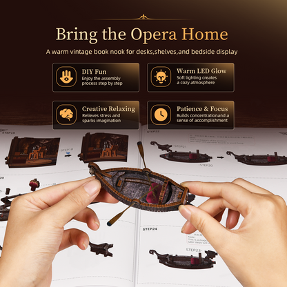 Phantom of the Opera Max - DIY Book Nook Kit