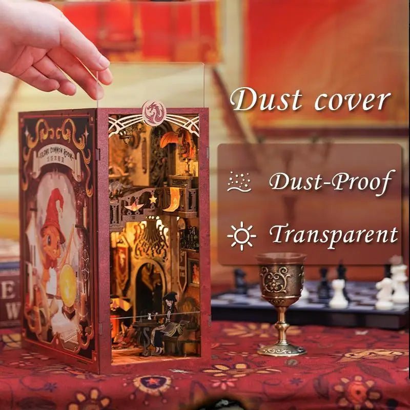 Flame Common Room - DIY Book Nook Kit - TryNooki