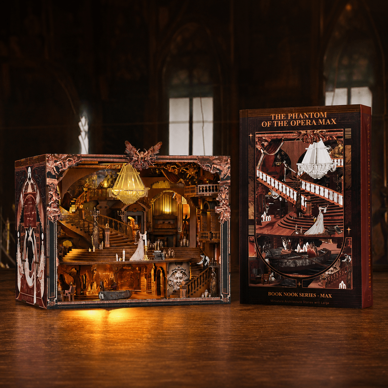 Phantom of the Opera Max - DIY Book Nook Kit - NookFan