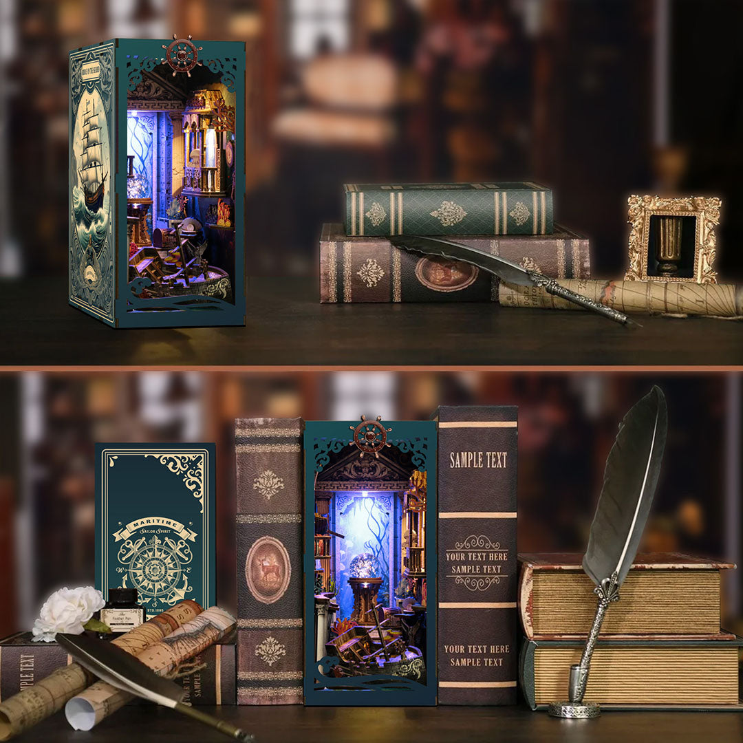 Riddle On The Seabed DIY Book Nook Kit