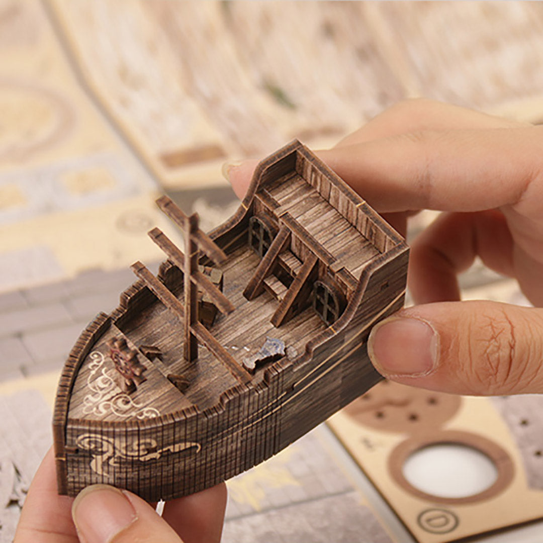 Riddle On The Seabed DIY Book Nook Kit