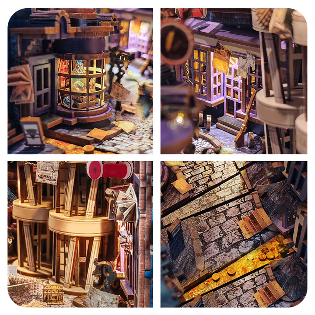 Magic Night Alley - DIY Book Nook Kit