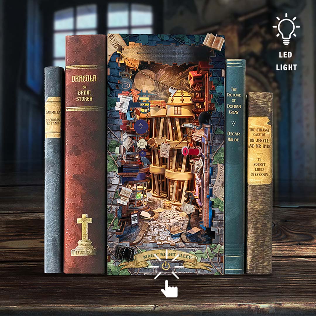 Magic Night Alley - DIY Book Nook Kit