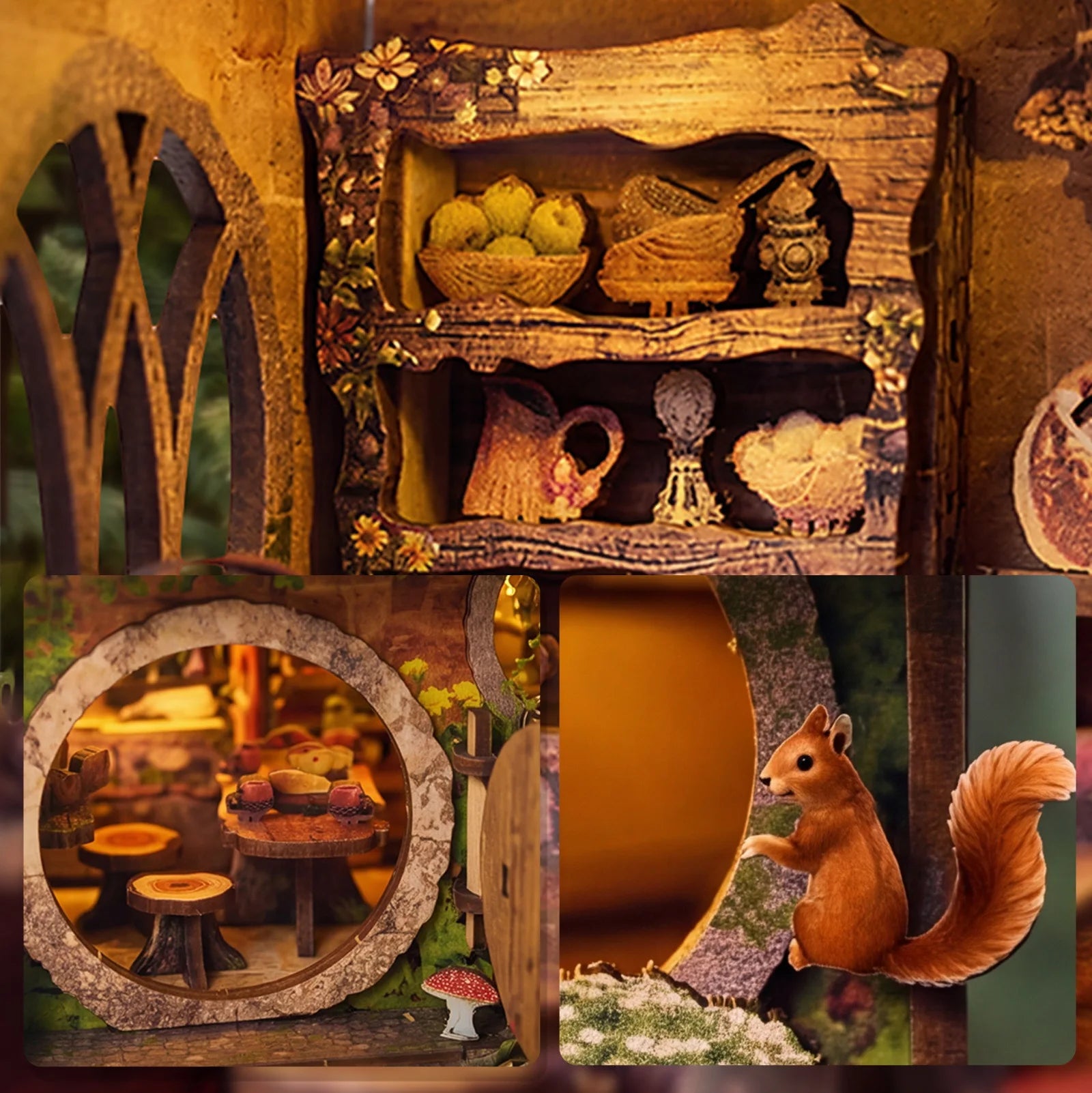 Green Vine Cottage - DIY Miniature House - NookFan