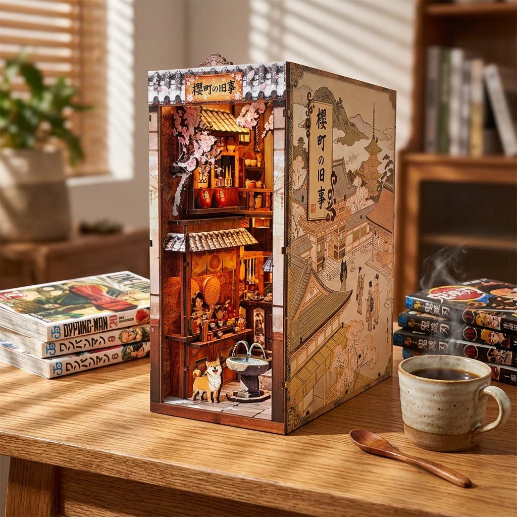 Sakamachi Old Tales DIY Book Nook Kit - NookFan