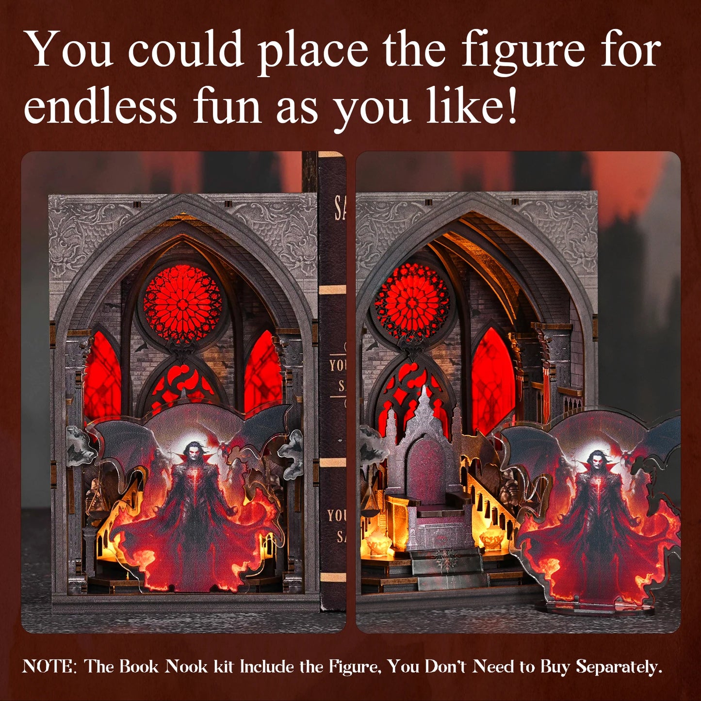 Throne of Blood - DIY Miniature Book Nook Kit