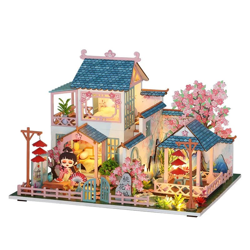 Antique Taohuawu -DIY Miniature House Kit - NookFan