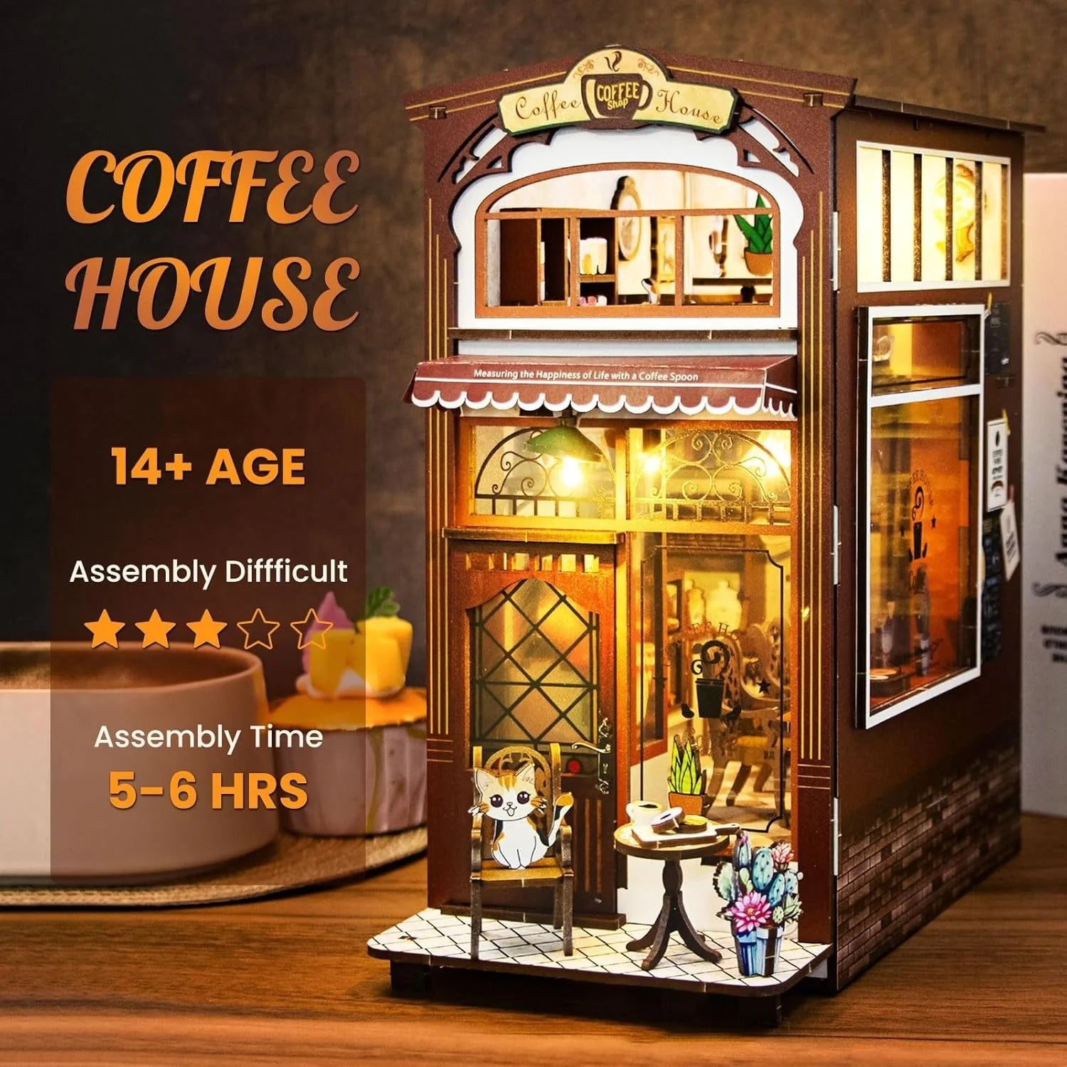 DIY British Retro Coffee House Kit