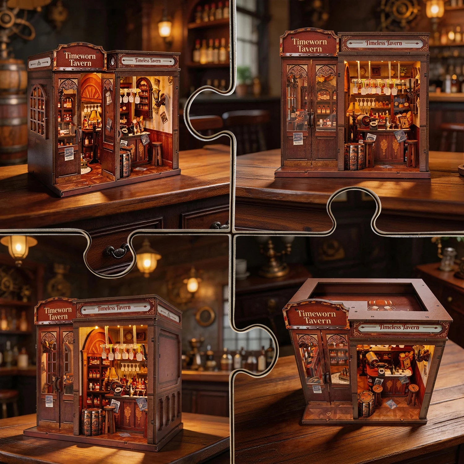 Timeworn Tavern - Book Nook Kit - NookFan