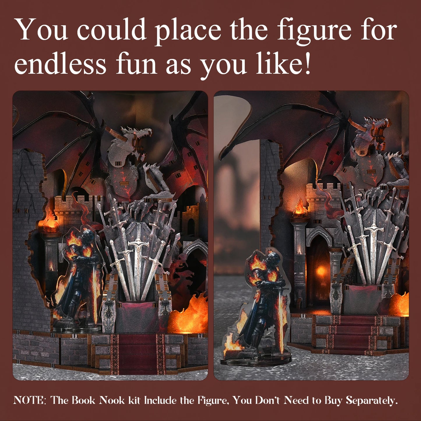 Throne of Blades Book Nook Kit
