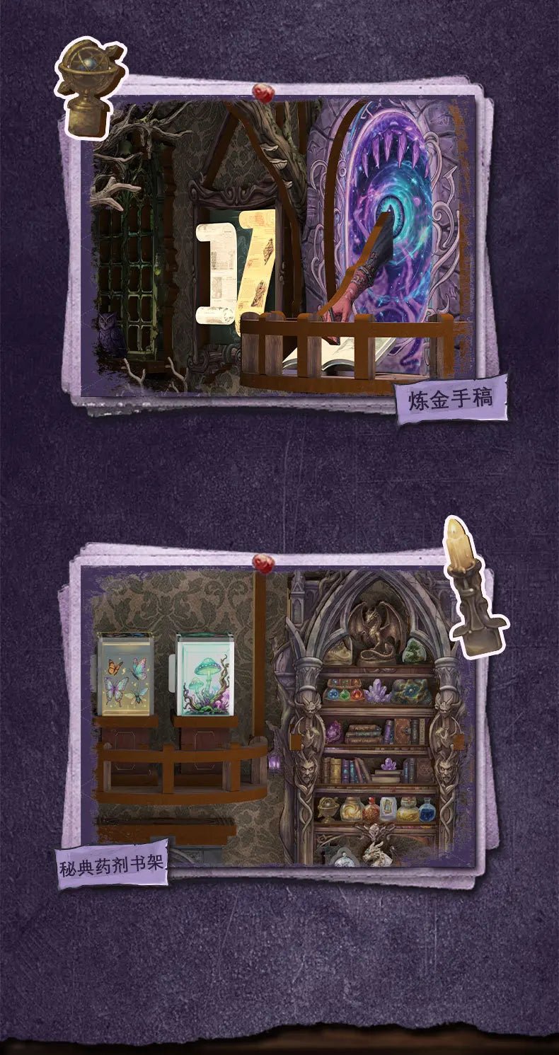 The Secrect Record Of Hermes - DIY Book Nook Kit - NookFan