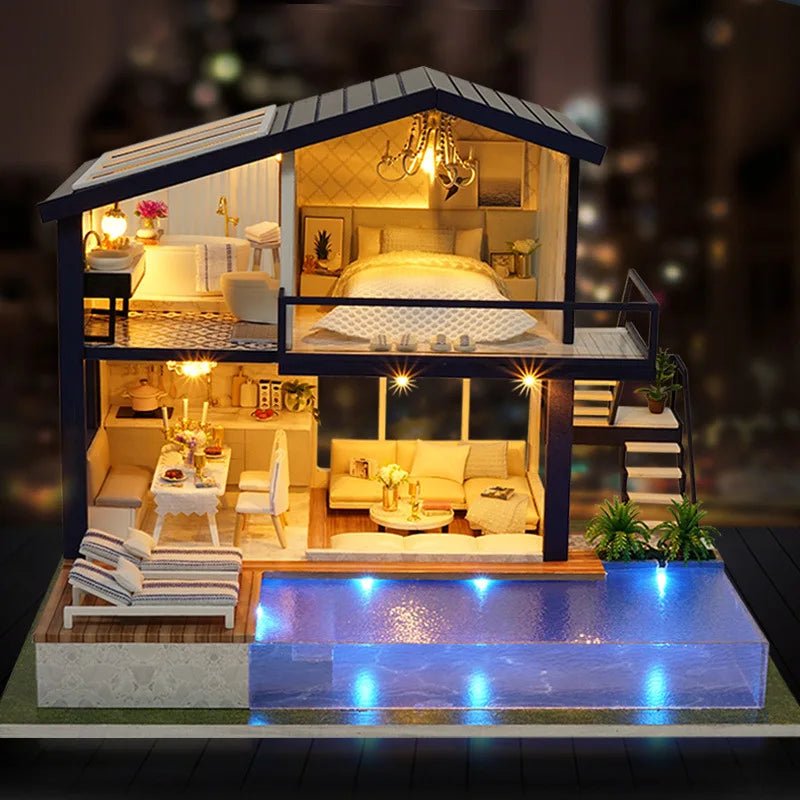 Dream Villa - Dollhouse Kit - NookFan
