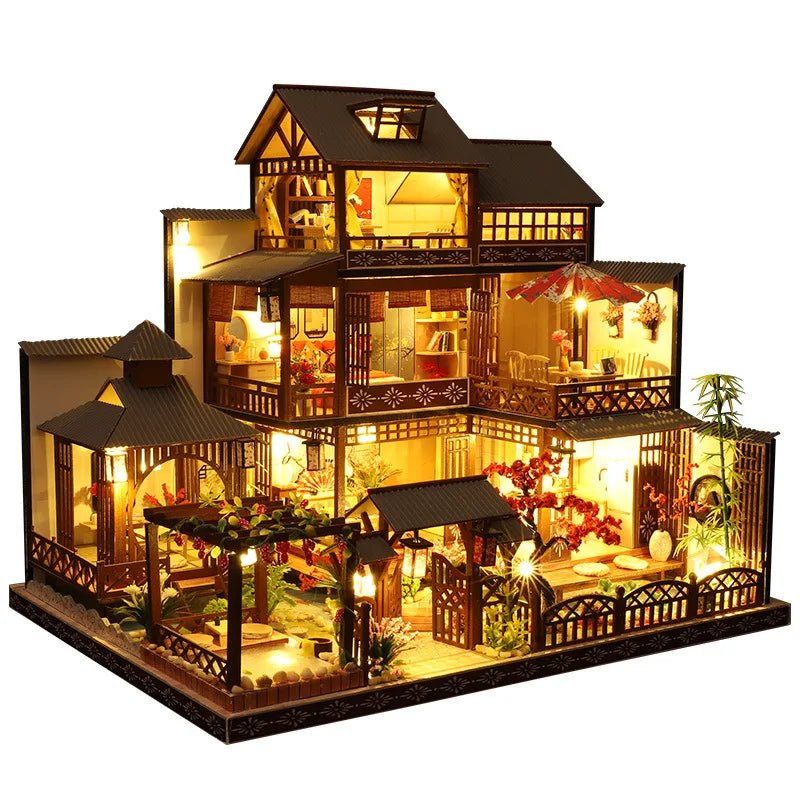 Japanese Garden - DIY Wooden Cottage Kit - NookFan