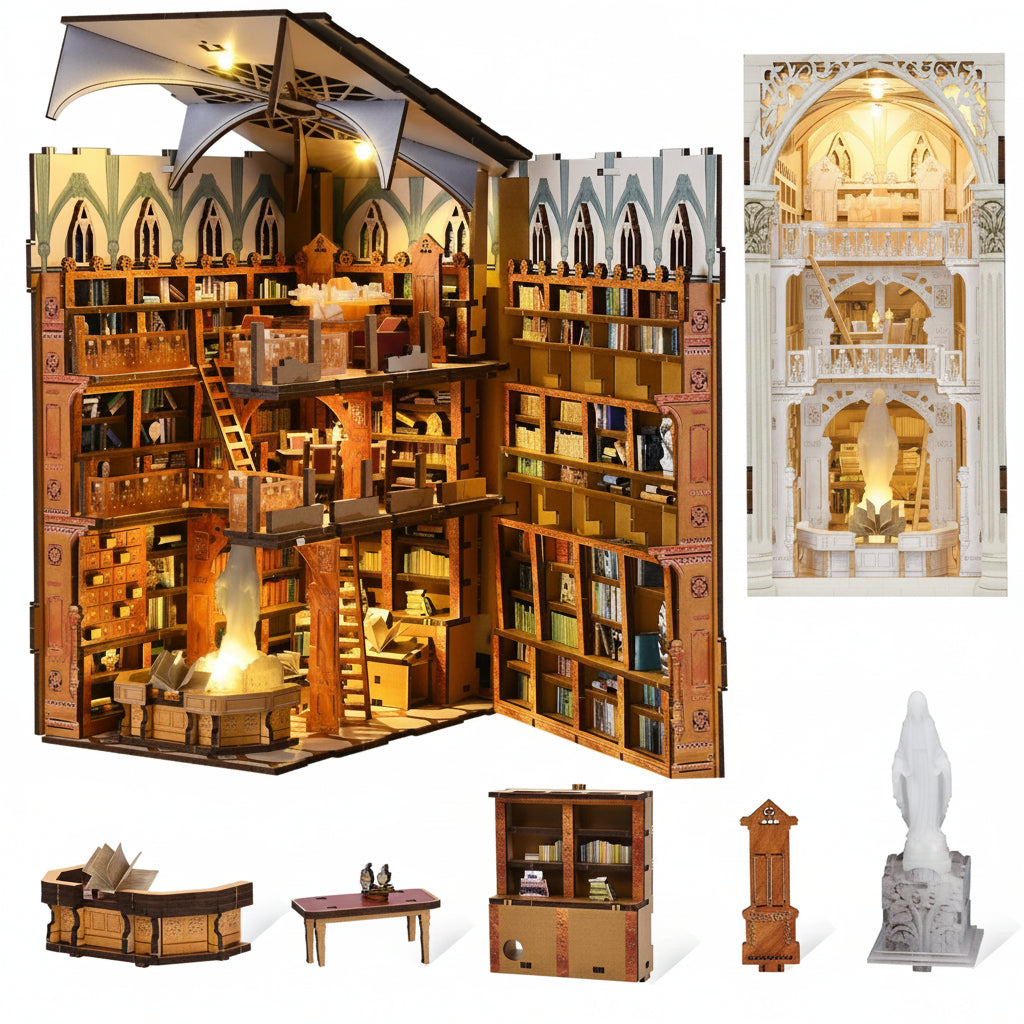 Public Library DIY Book Nook Kit