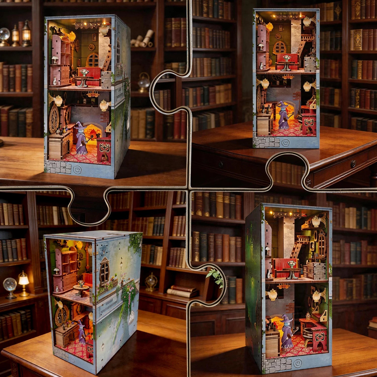 Magic Portion House Book Nook Kit - NookFan