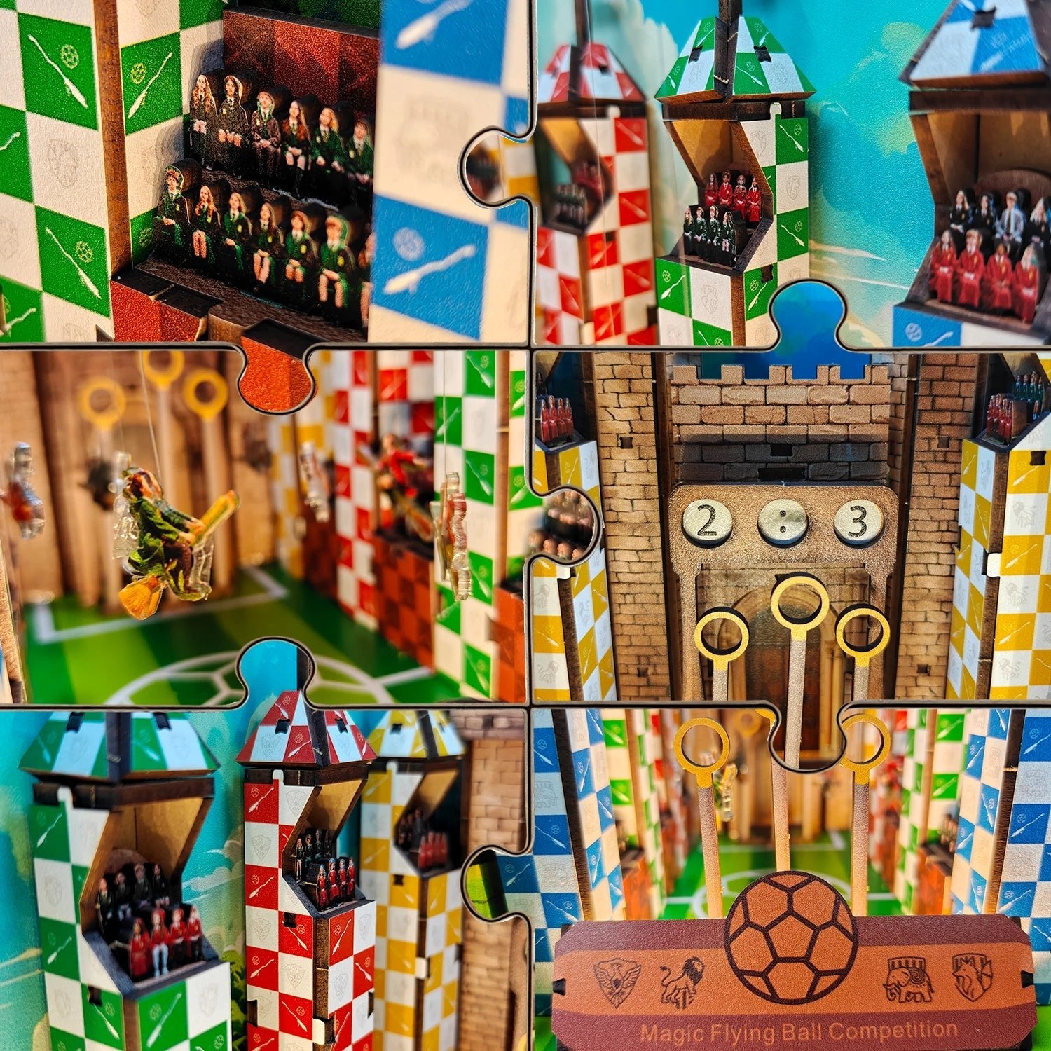 Magical Quidditch Mini Book Nook Kit - NookFan