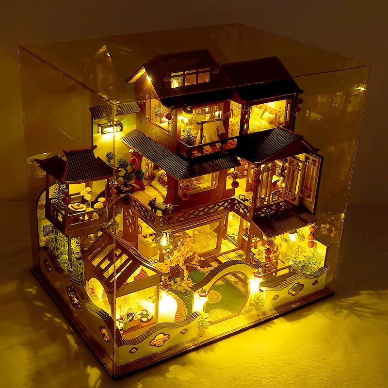 Antique Architecture House - DIY Miniature House - NookFan