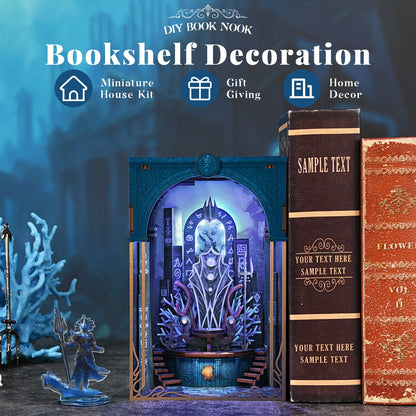 Throne of Aqua - DIY Miniature Book Nook Kit