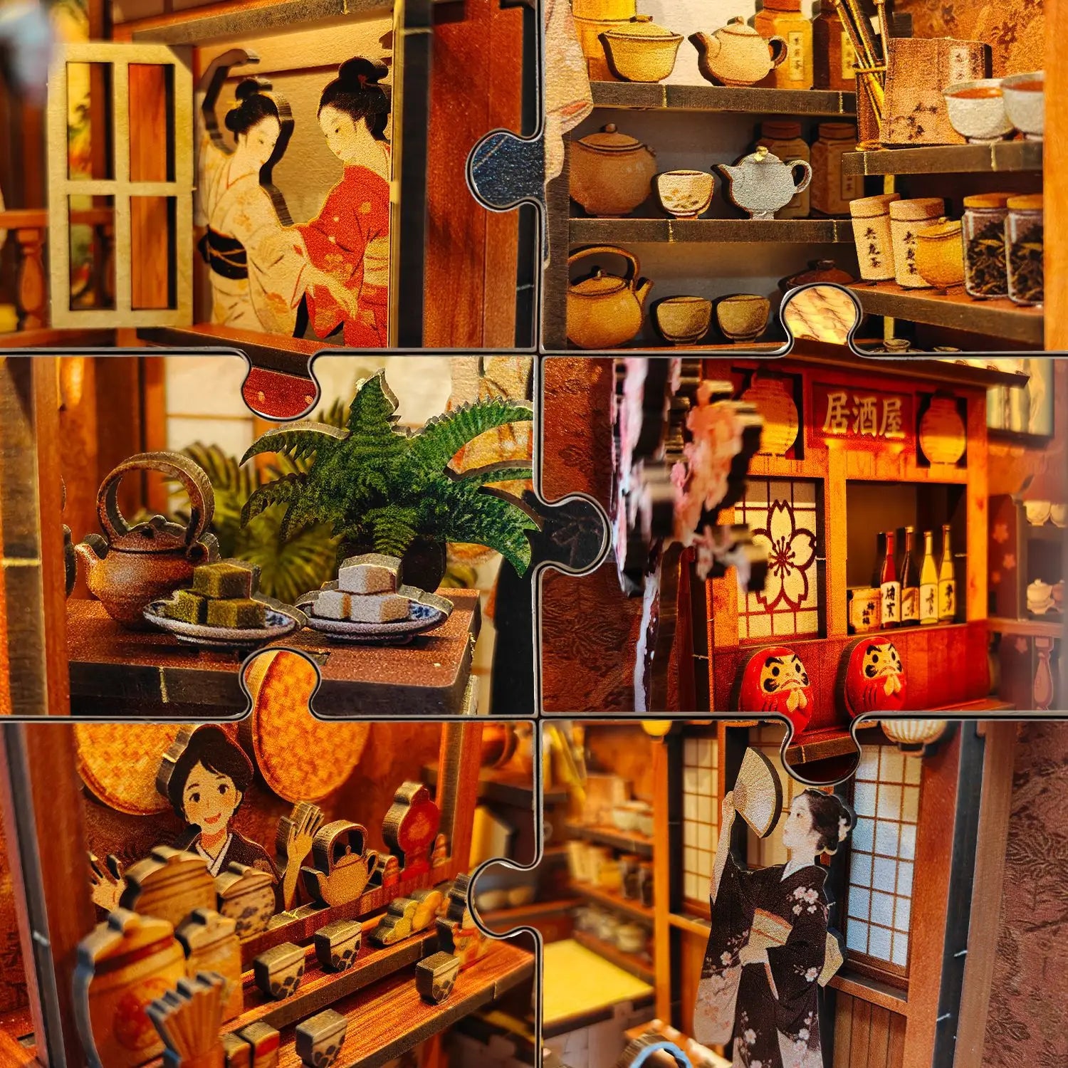 Sakamachi Old Tales DIY Book Nook Kit - NookFan