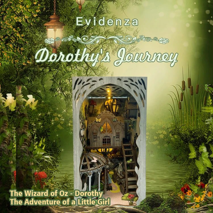 Dorothy's Journey - DIY Book Nook Kit - NookFan
