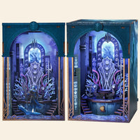 Throne of Aqua - DIY Miniature Book Nook Kit - NookFan