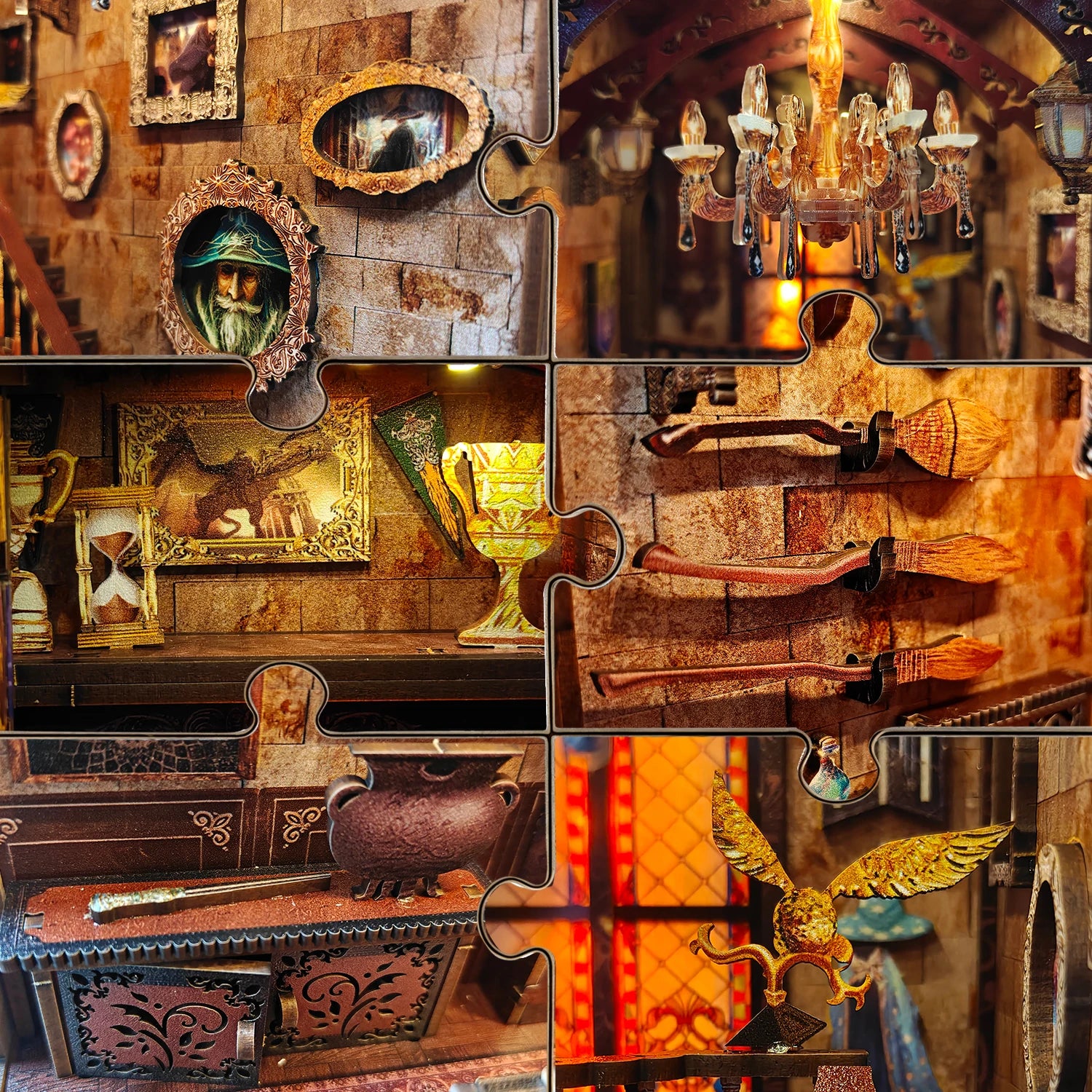 Hog Magic Realm DIY Book Nook Kit - NookFan
