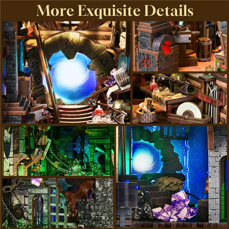 Blade and Magic - DIY Miniature Book Nook Kit