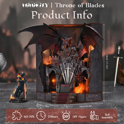 Throne of Blades Book Nook Kit