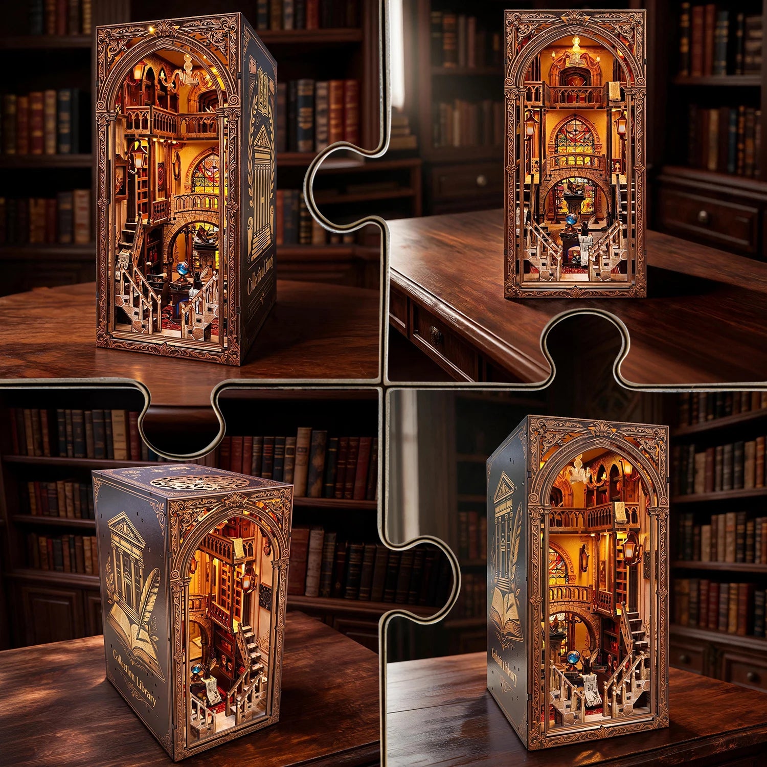Time Library Book Nook Kit