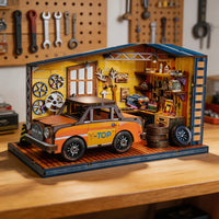 Dreamride Auto Workshop - Mianiature House Kit - NookFan