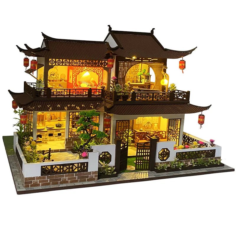 Daidi - DIY Miniature Wooden Villa Kit - NookFan