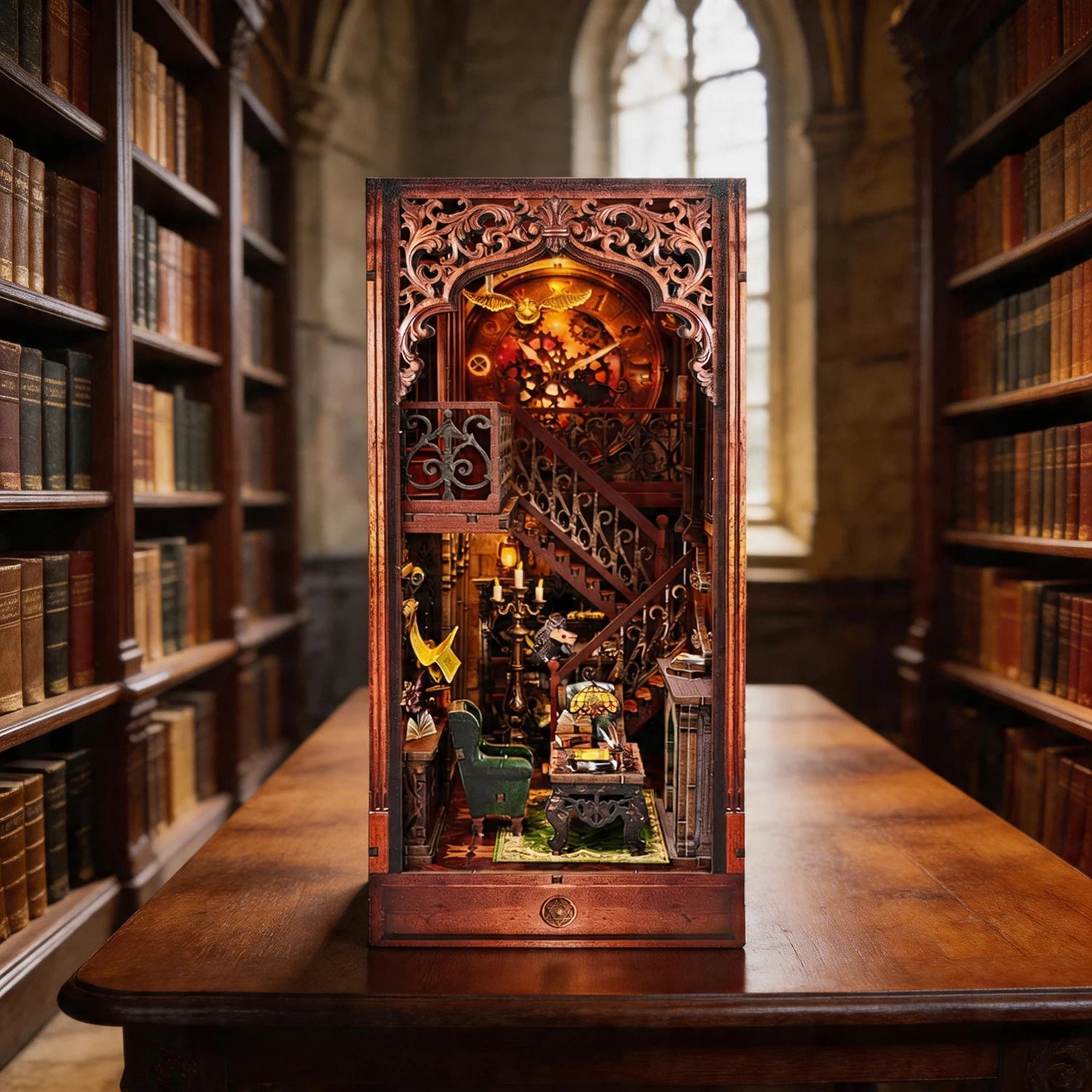 Hogg Library of Magic - DIY Book Nook Kit - NookFan