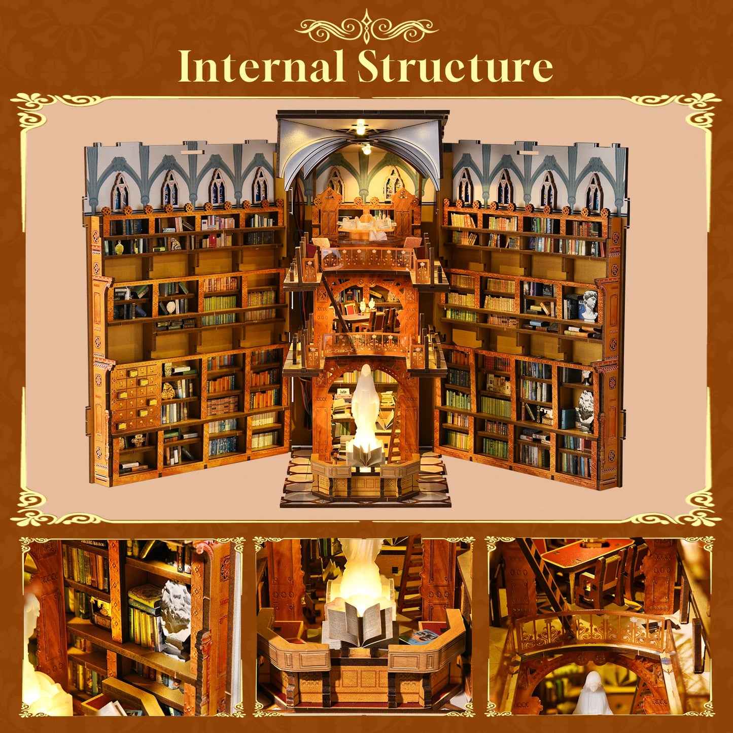 Public Library DIY Book Nook Kit