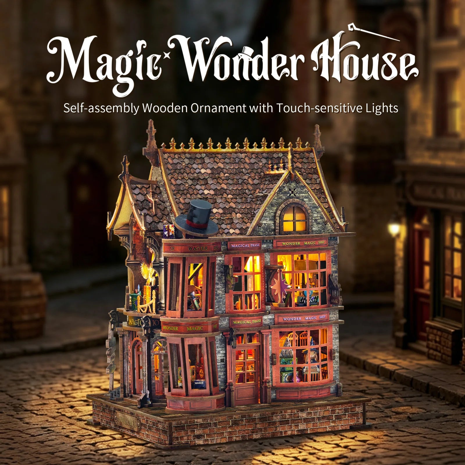 Magic Wonder House - DIY Book Nook Nit - NookFan